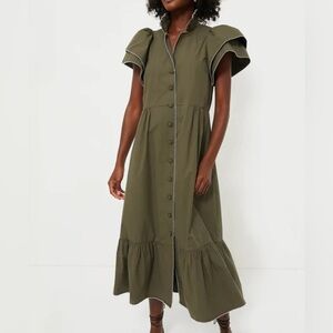 Tuckernuck Olive Green Midi Dress